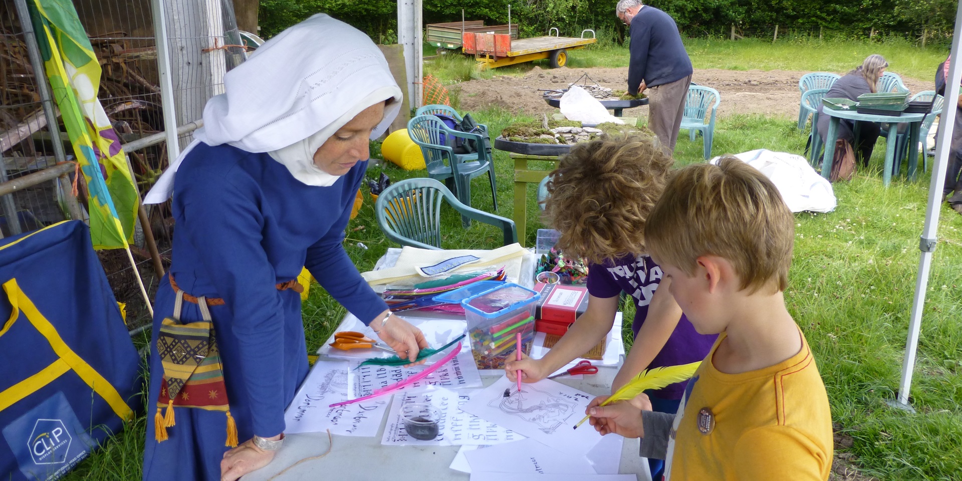 Medieval open day event