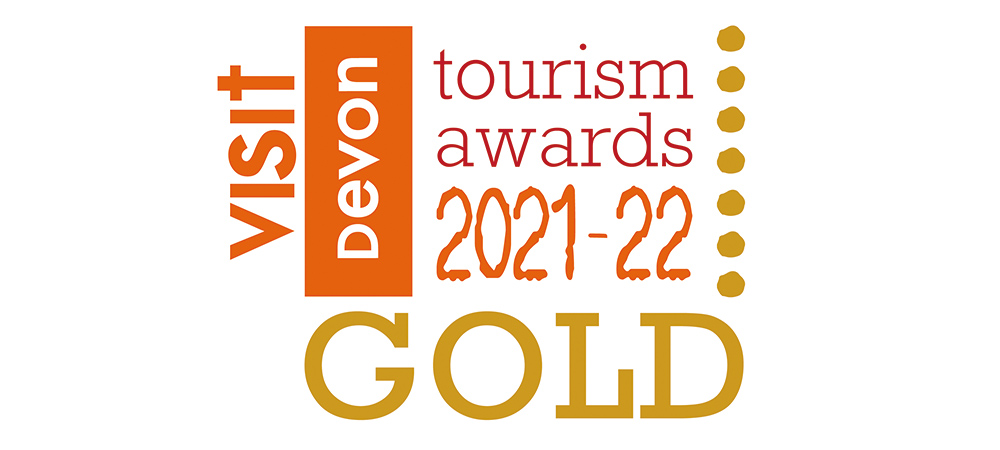 Visit Devon Tourism Awards 2021-22 Gold logo