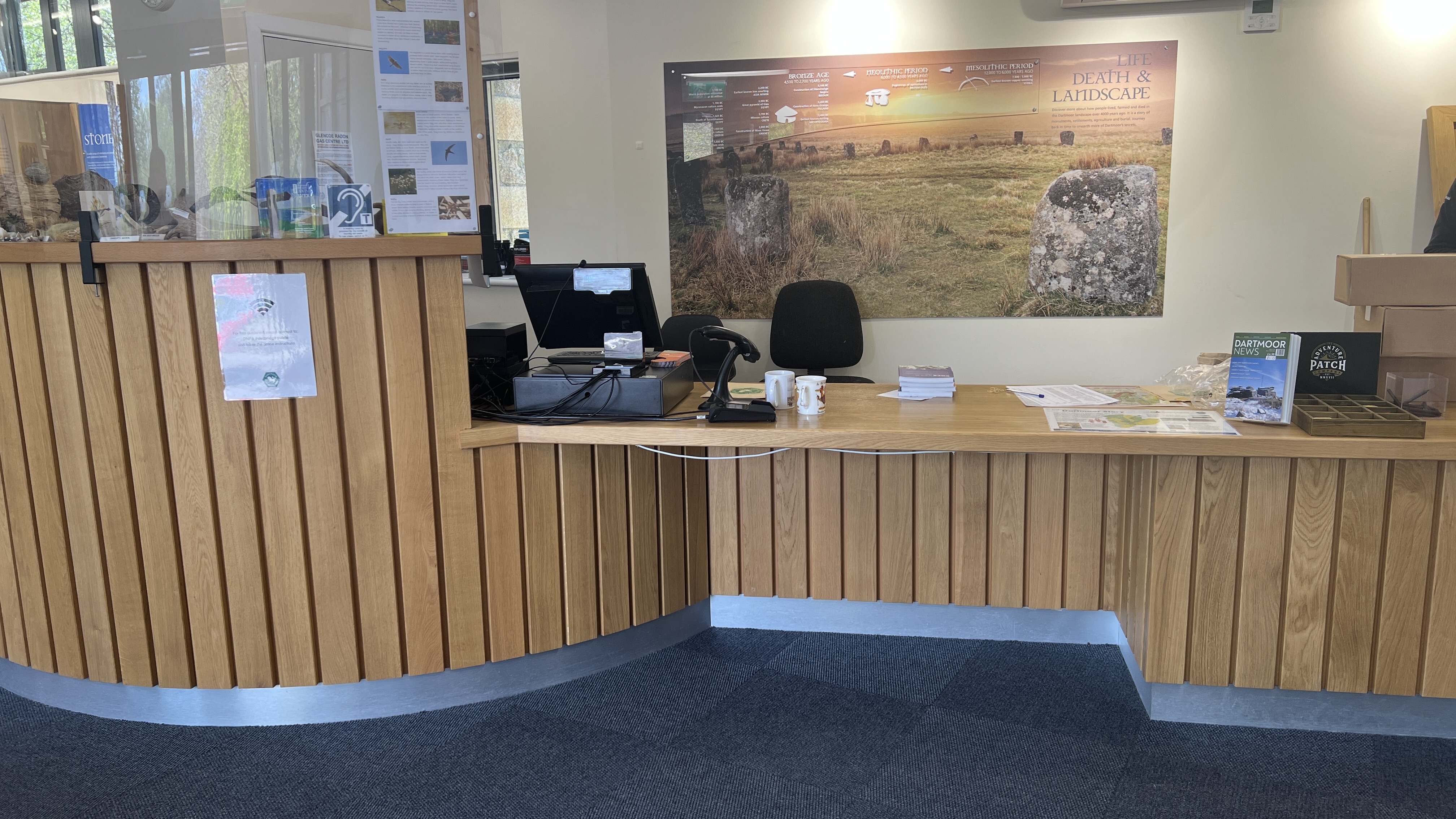 front counter