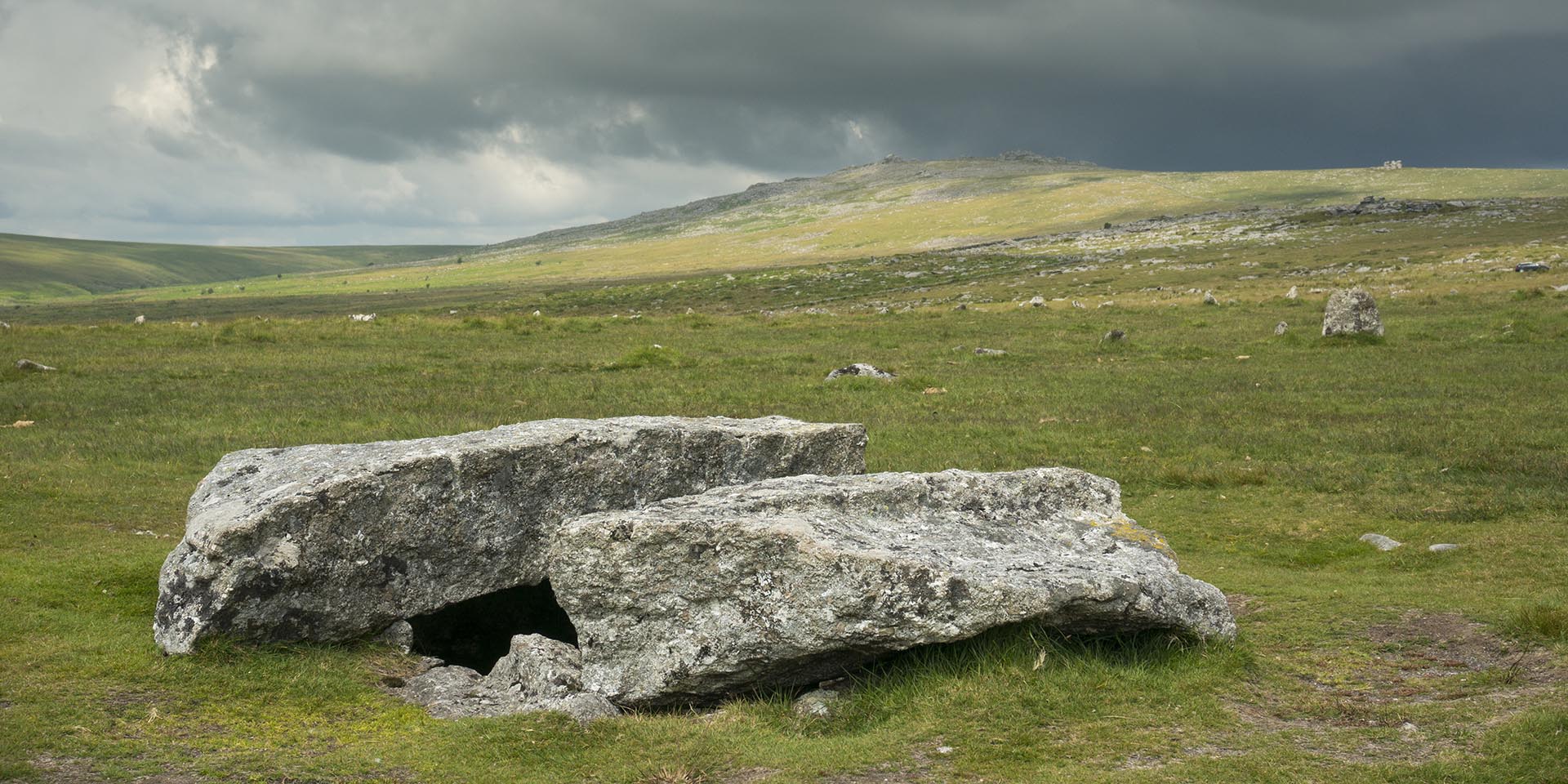 Burial cist at Merrivale