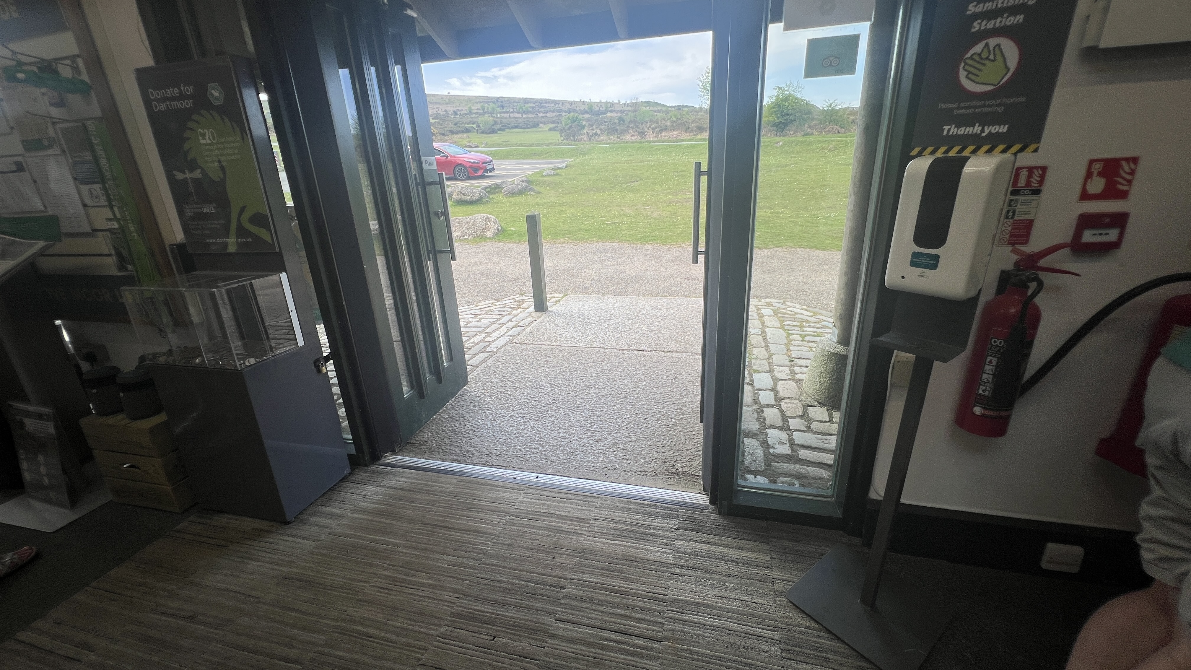 main entrance door