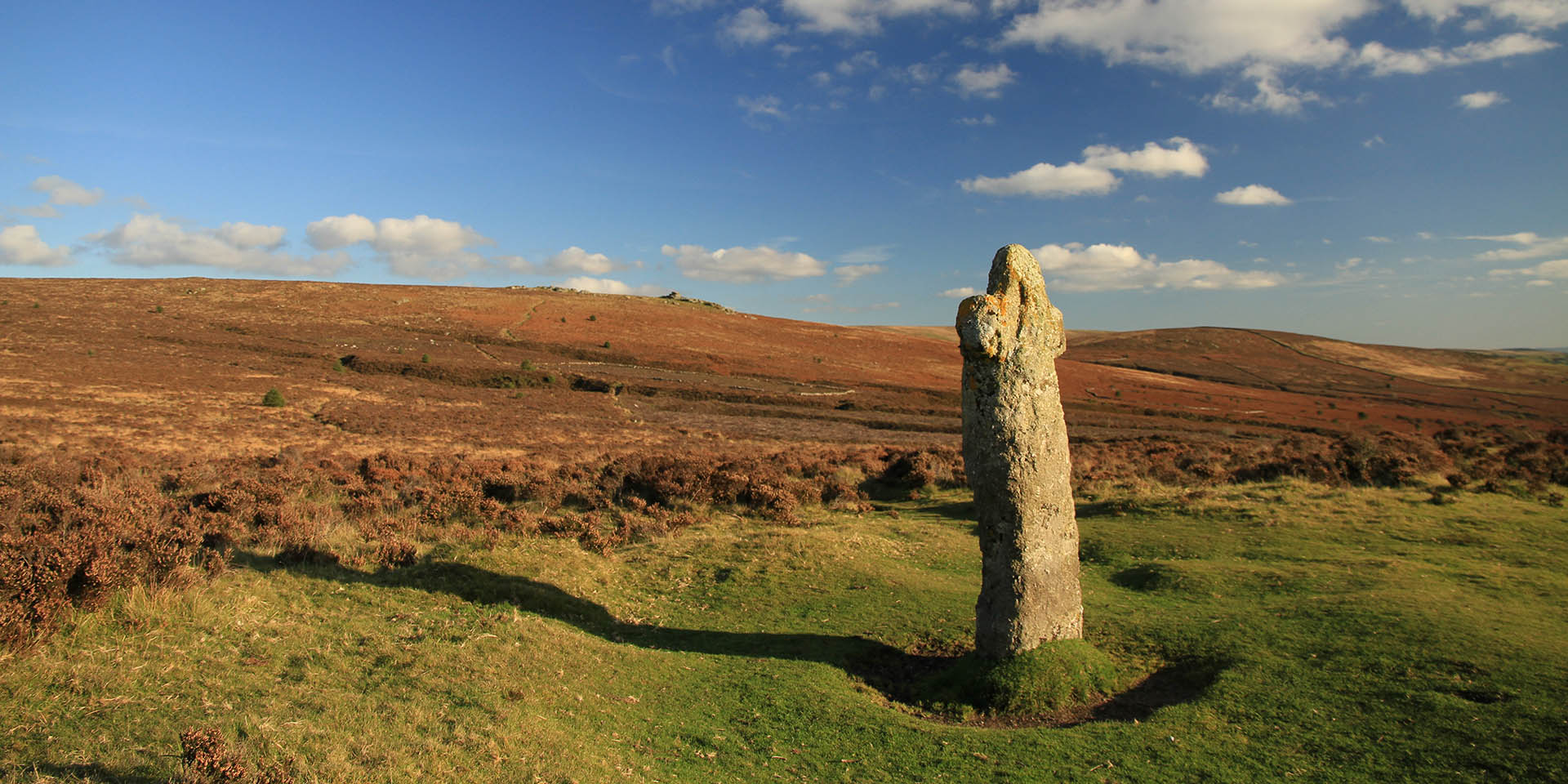 Bennetts Cross in moorland