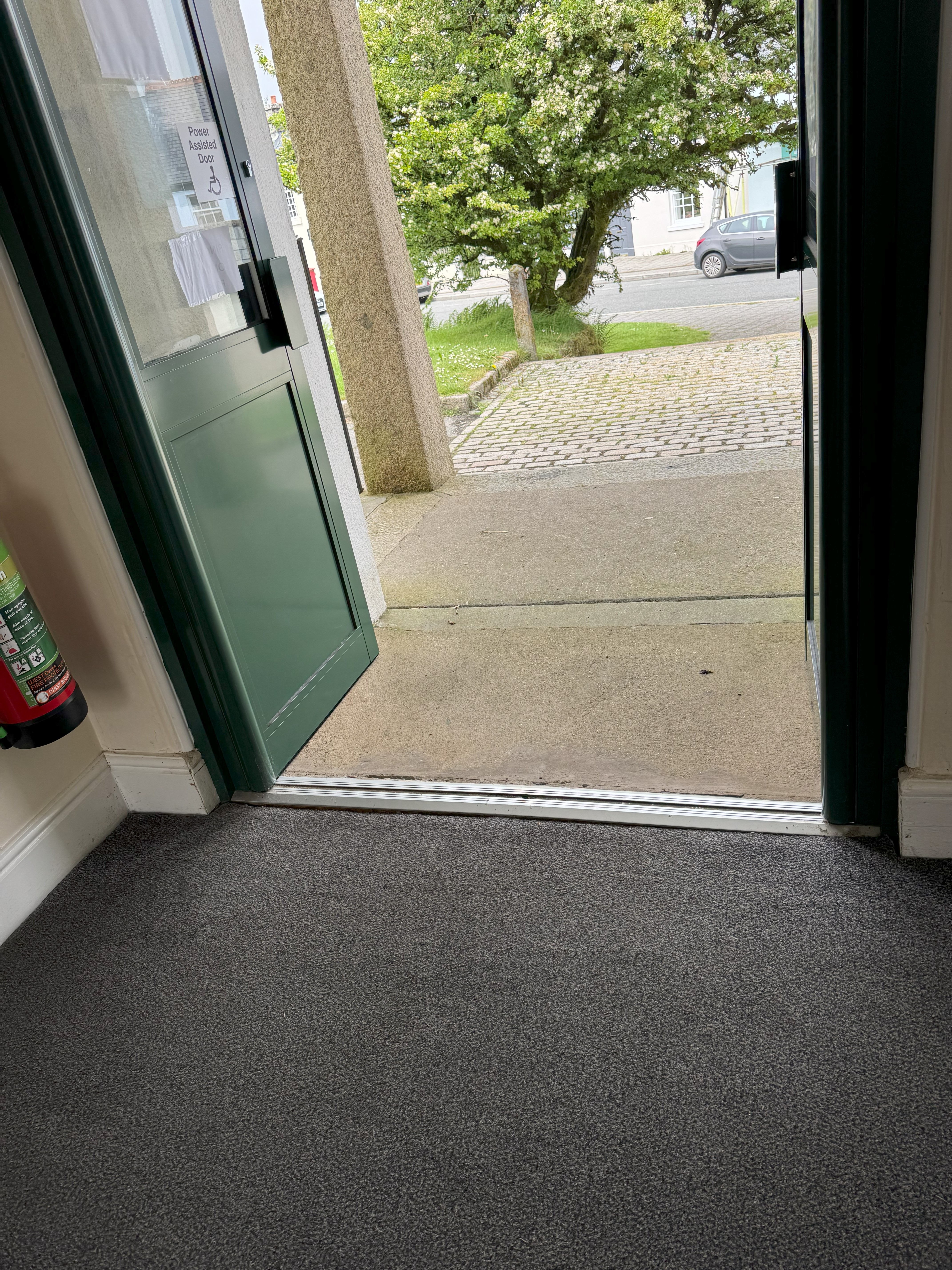 entrance door threshold