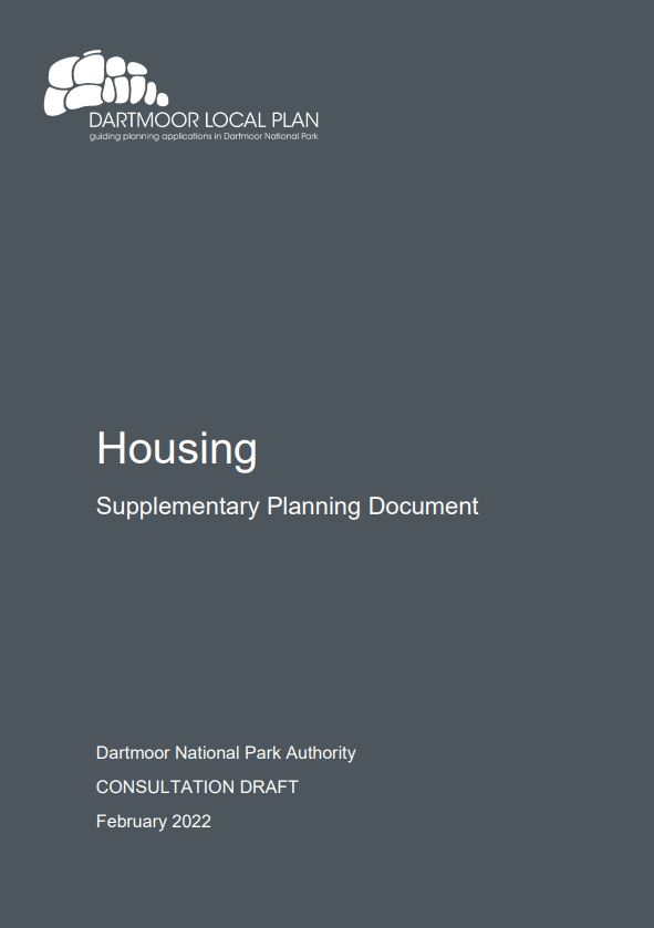 Draft Housing SPD Cover