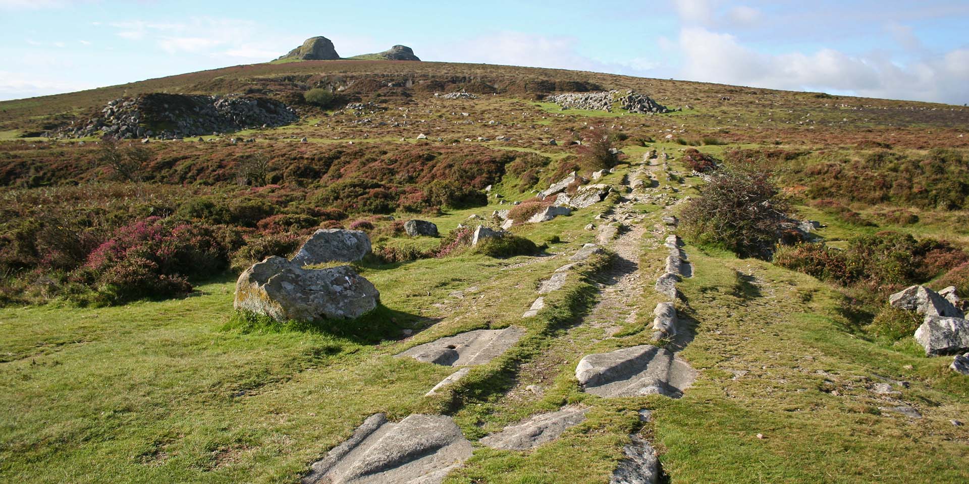 Tramway leading to quarry