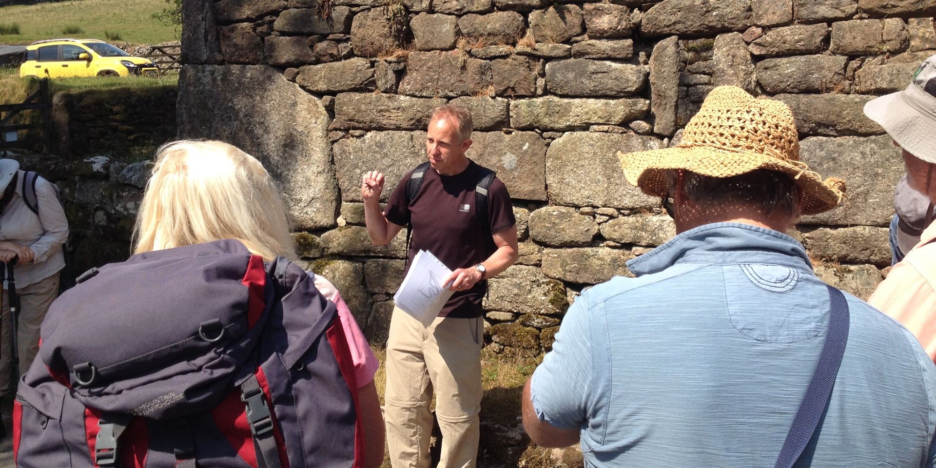Guided walk at Challacombe