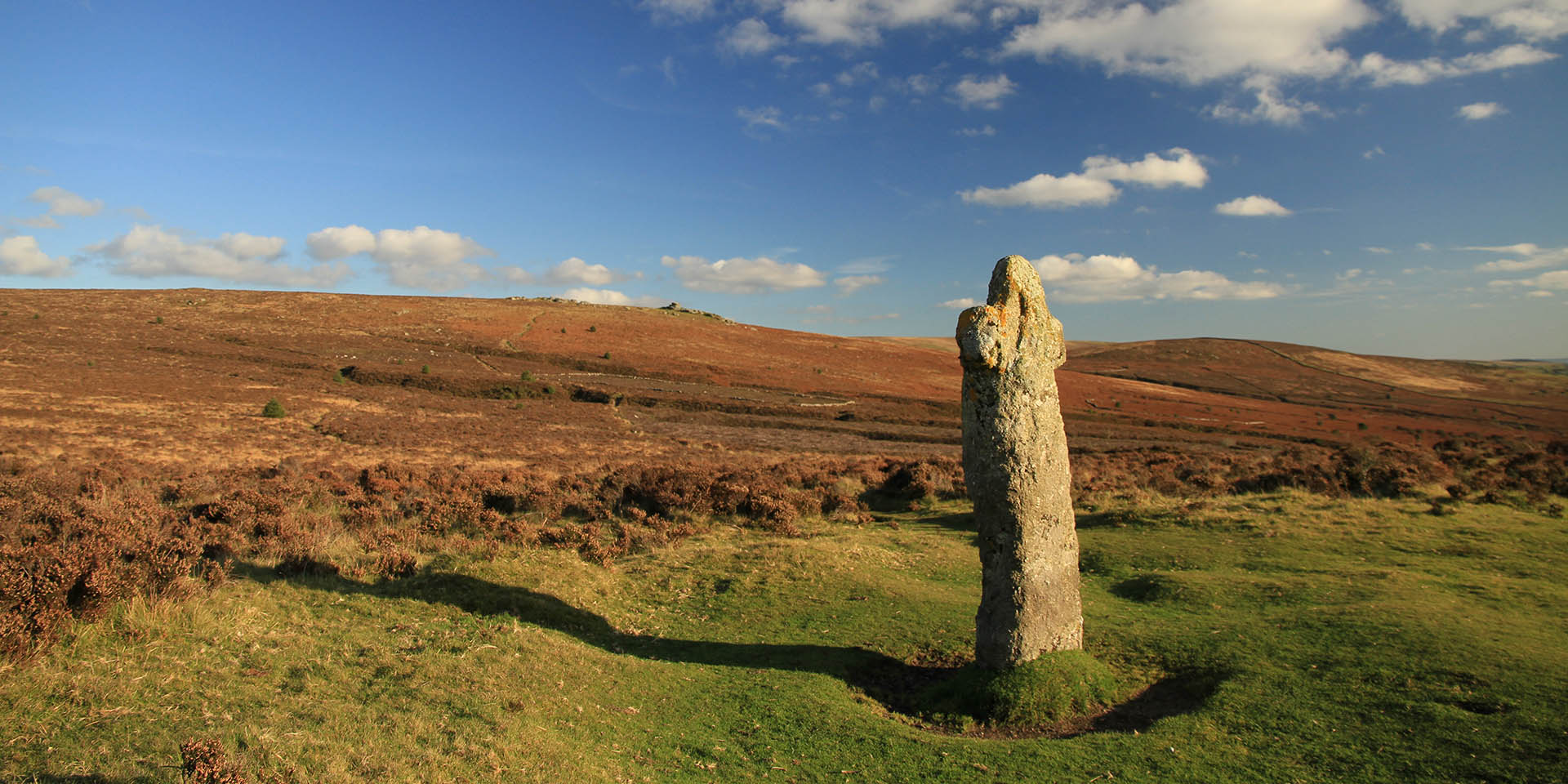 Bennetts Cross on moorland