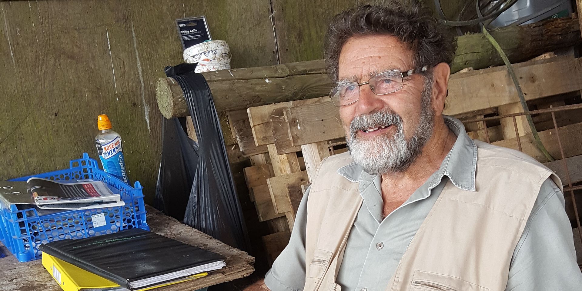 Peter Rennels from Widecombe History Group