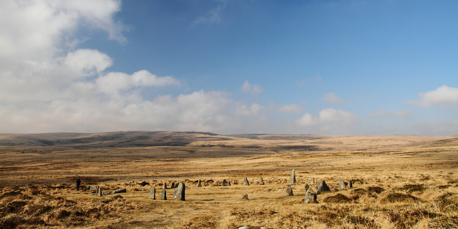 Stone circle at Scorhill