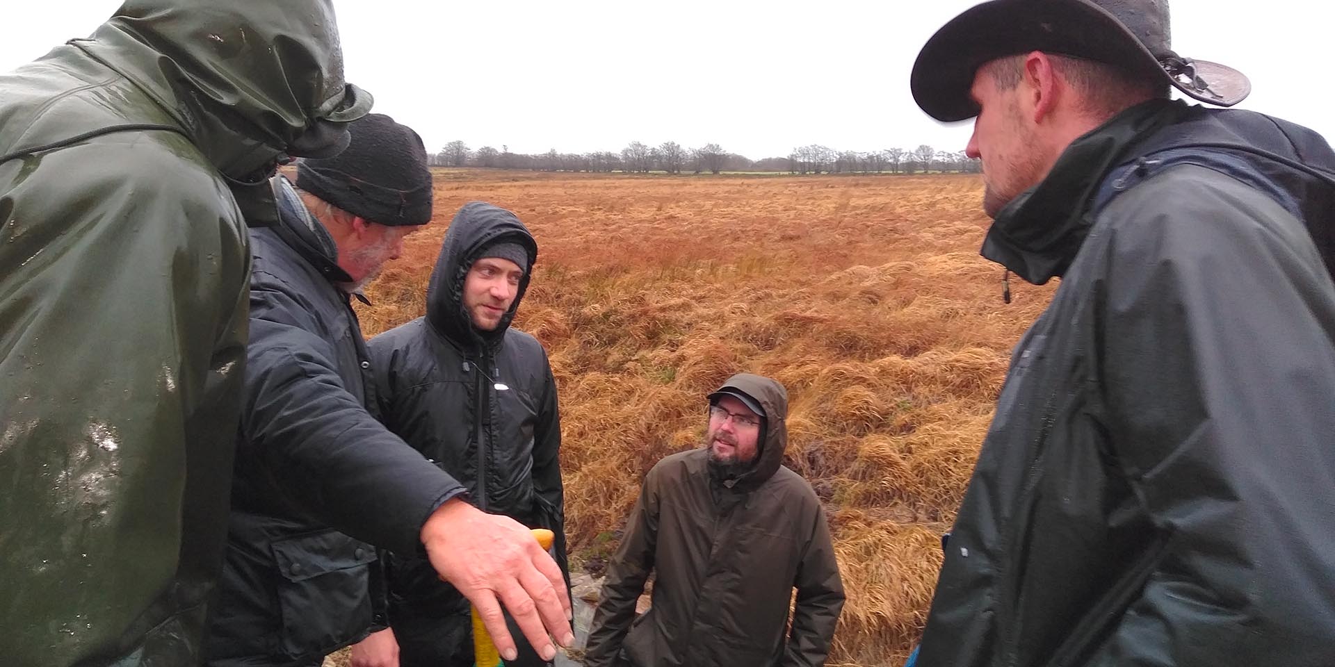 Commoners talking together on the moor